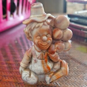 Mosser Glass Clown Figure